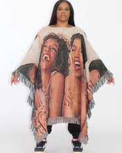 Load image into Gallery viewer, rushing to inhale poncho