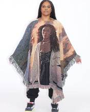 Load image into Gallery viewer, rushing to inhale poncho