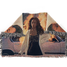 Load image into Gallery viewer, rushing to inhale poncho